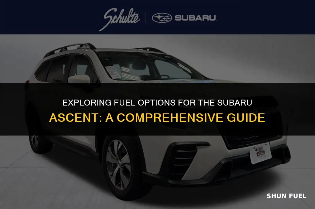 what type fuel subaru ascent