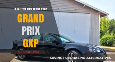 Best Fuel Options for Your 2007 Grand Prix GXP Performance