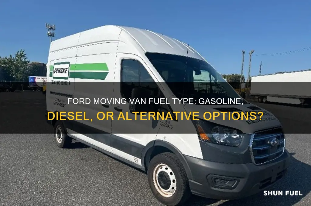what type if fuel does a ford moving van use