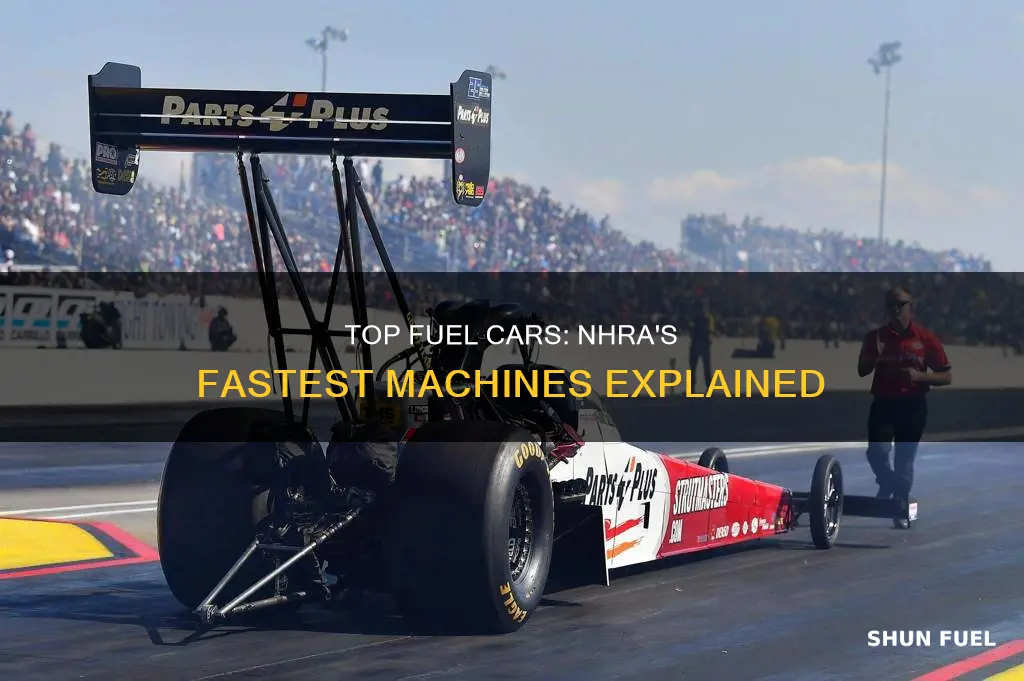 what type of cars run in the nhra top fuel
