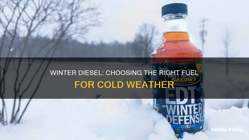 what type of diesel fuel to use in winter