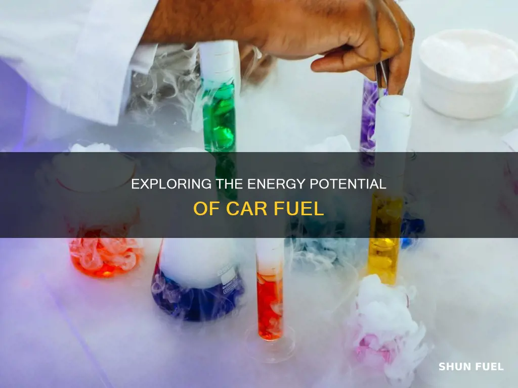 what type of energy is stored in car fuel