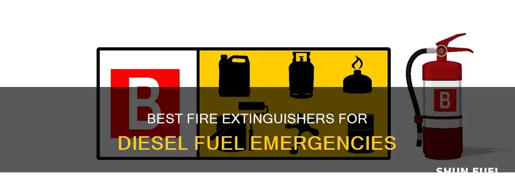 what type of fire extinguisher for diesel fuel