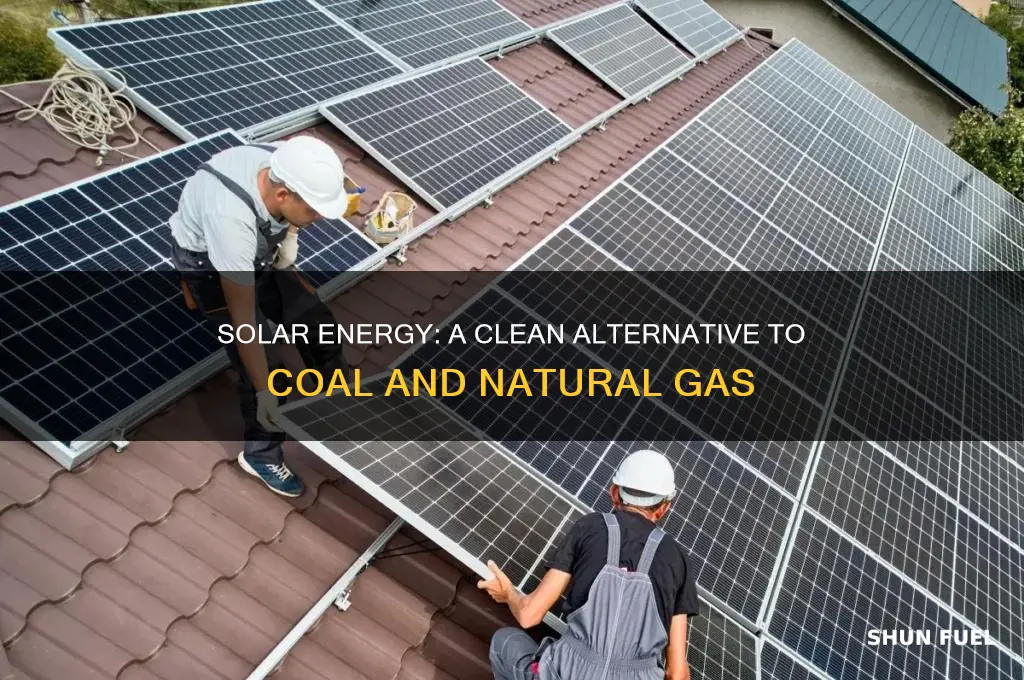 what type of fossil fuel can solar energy replace