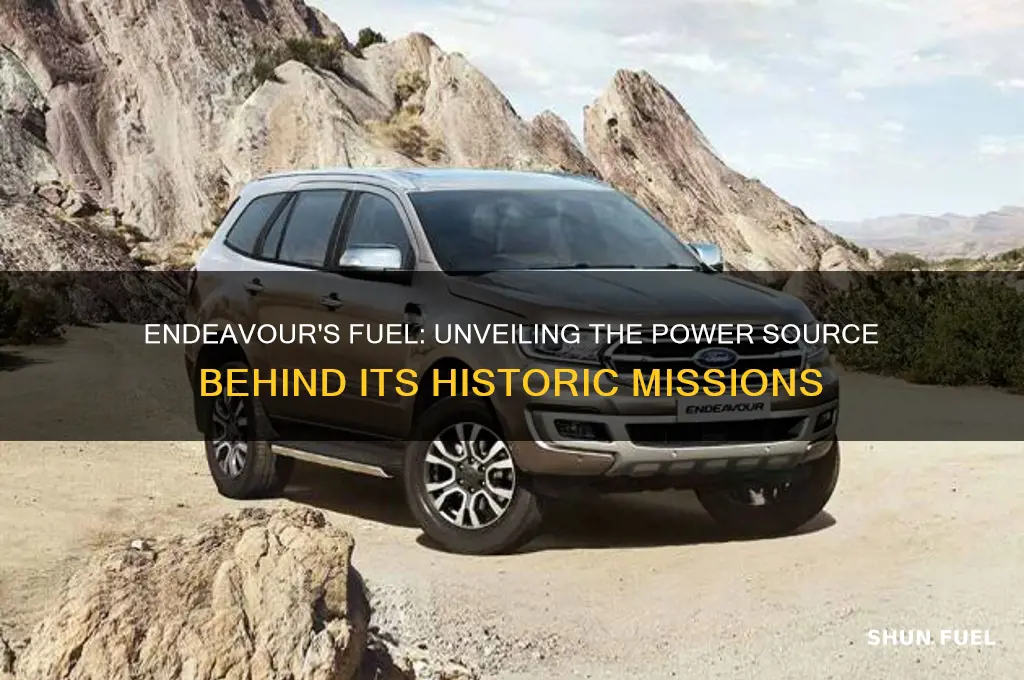 what type of fuel did endeovor use