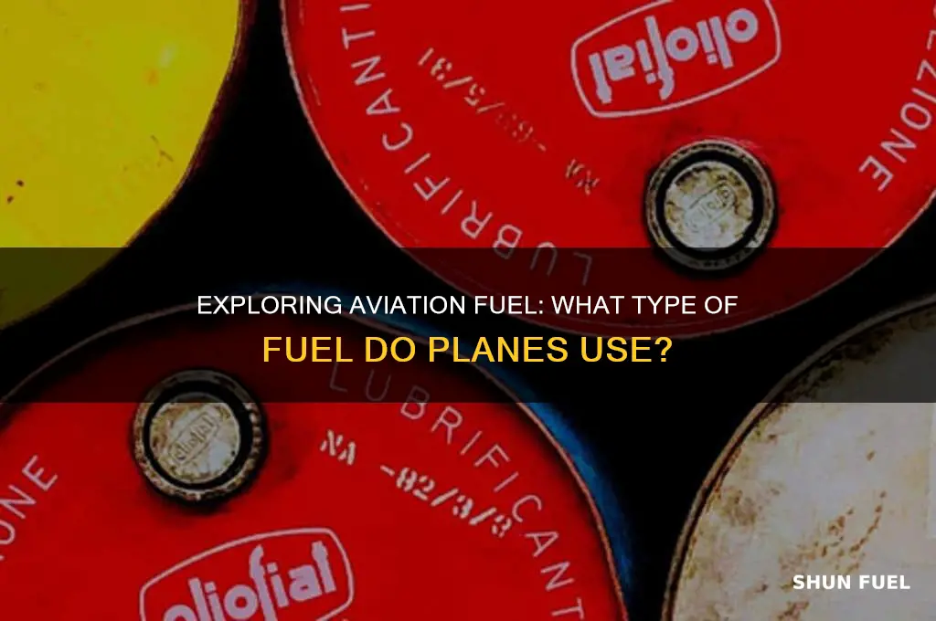 what type of fuel did plane use
