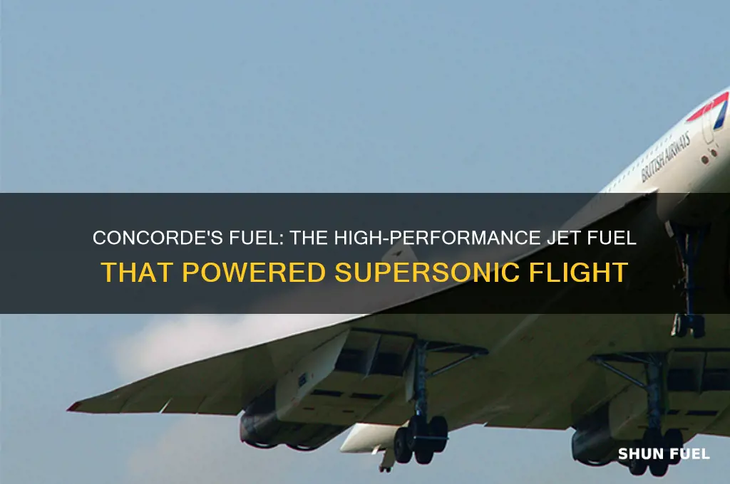 what type of fuel did the concorde use
