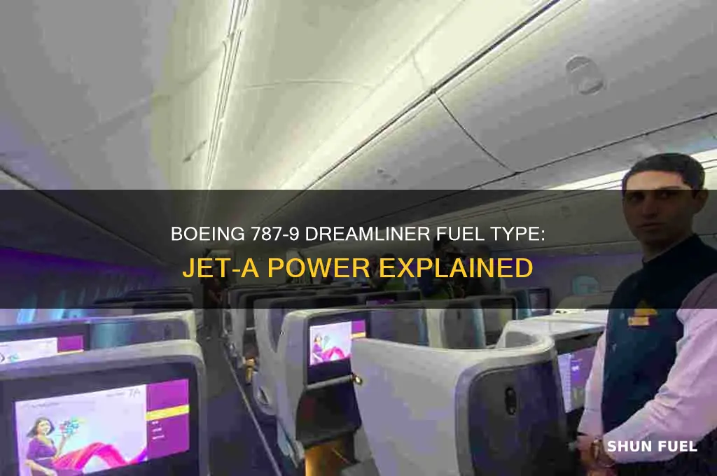 what type of fuel do 787-9 use