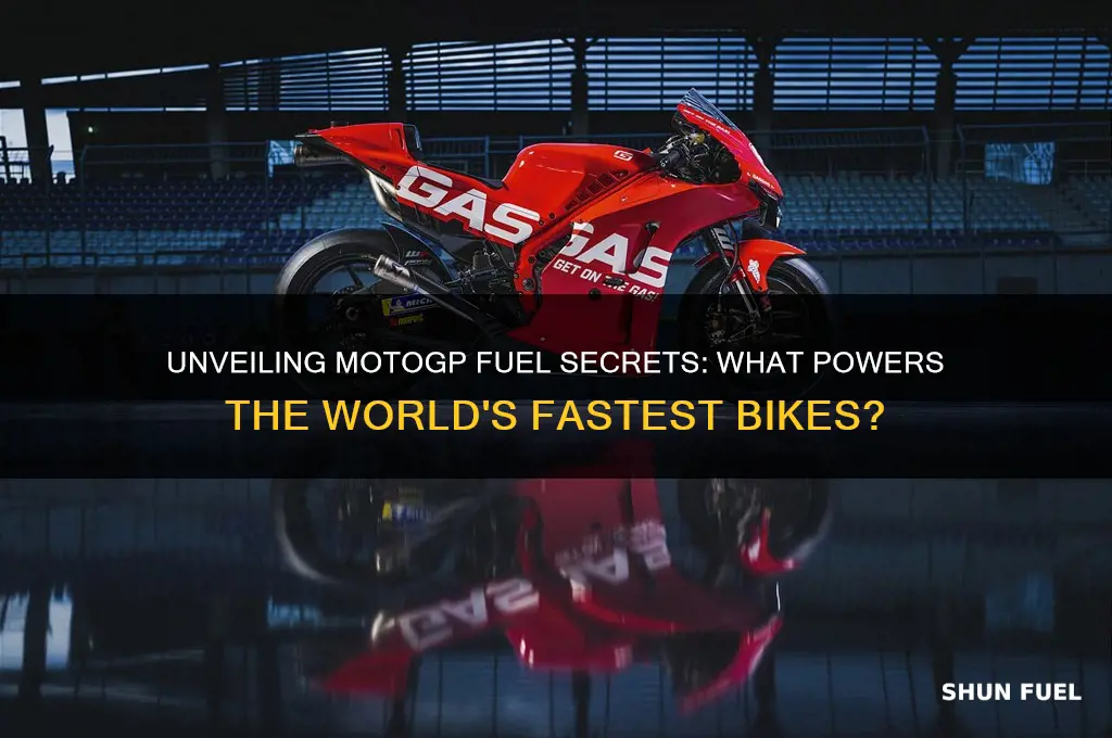 what type of fuel do motogp bikes use
