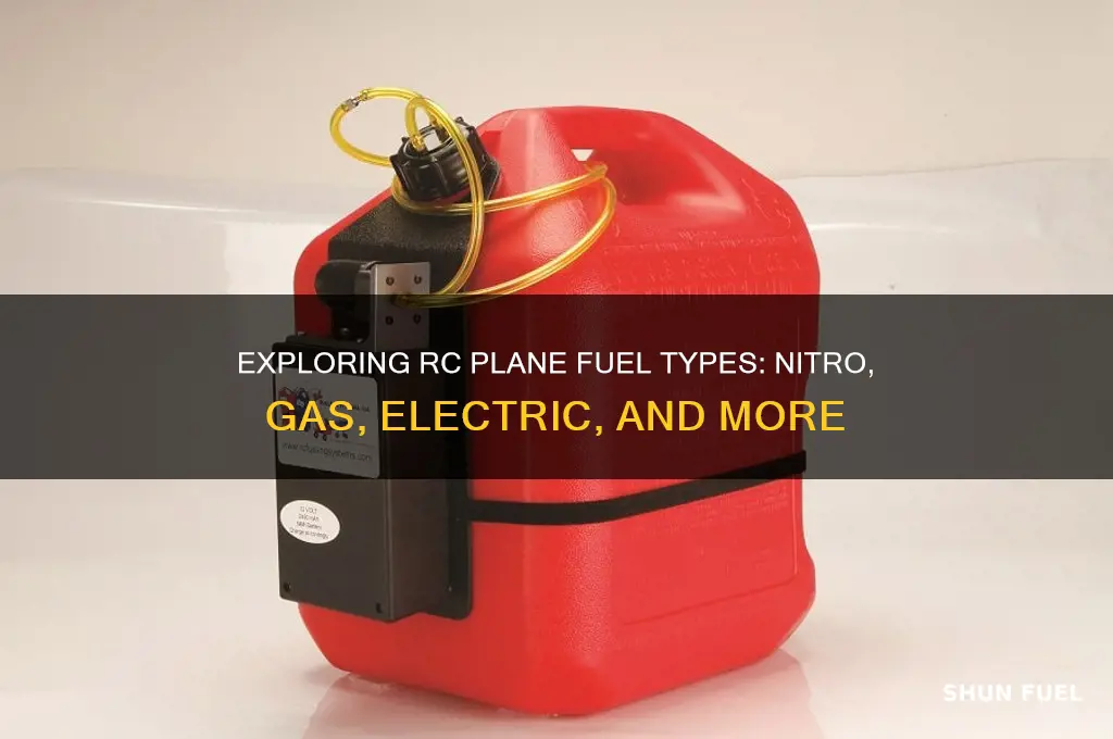 what type of fuel do rc planes use