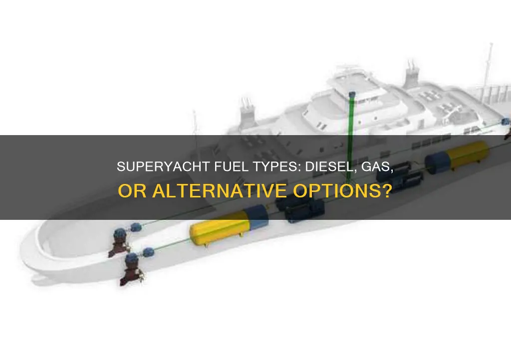what type of fuel do superyachts use