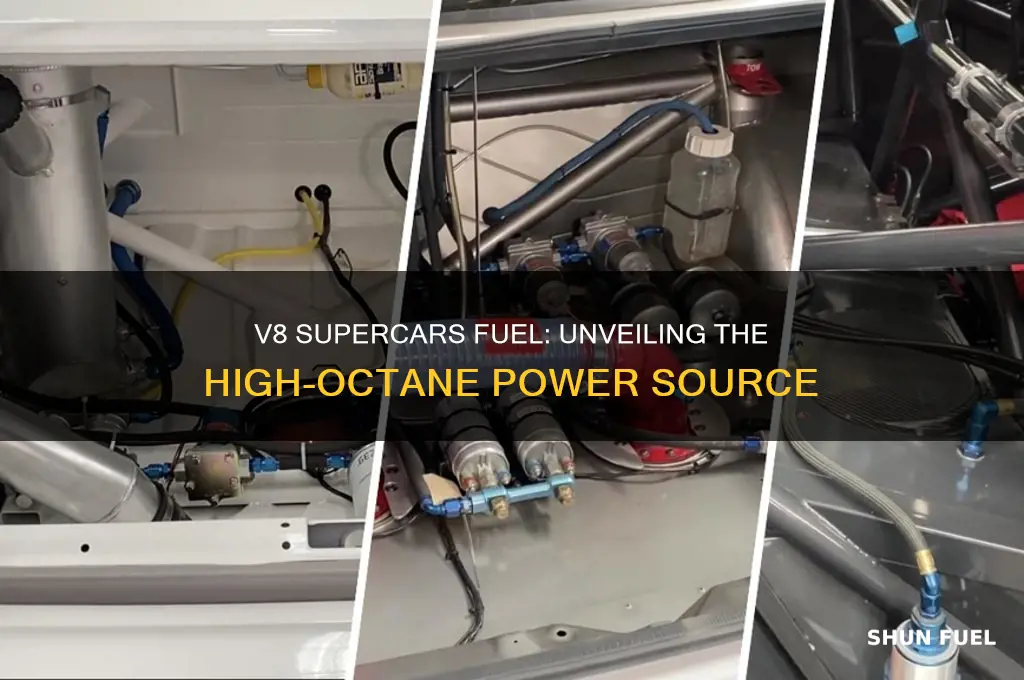 what type of fuel do v8 supercars use