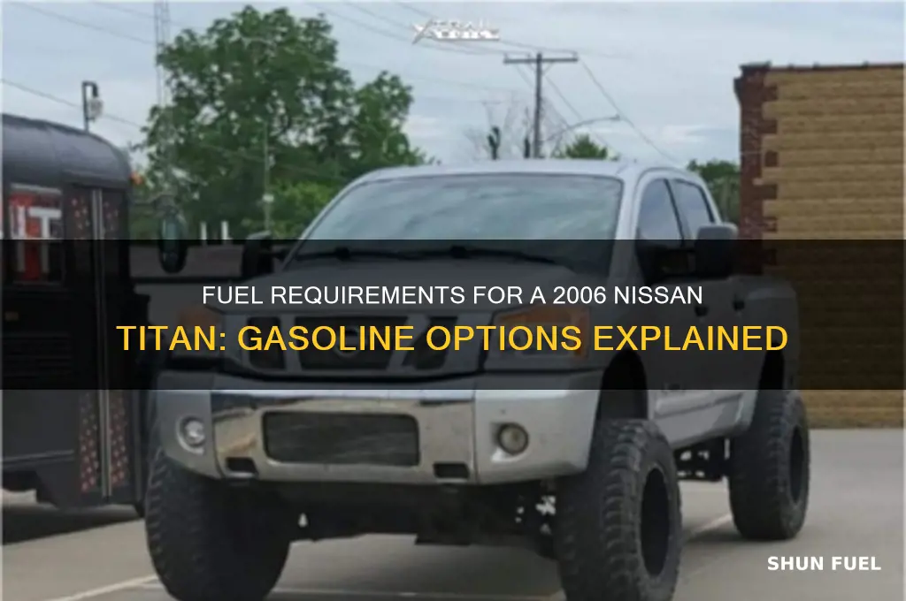 what type of fuel does a 06 nissan titan use