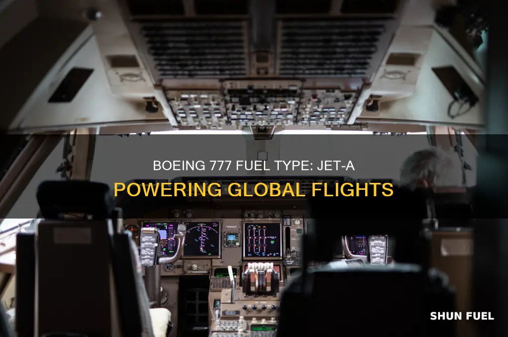 what type of fuel does a 777 use