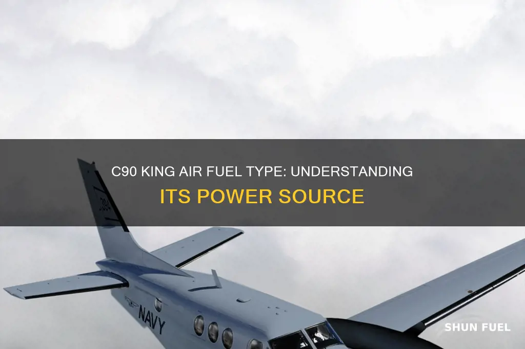 what type of fuel does a c90 king air use
