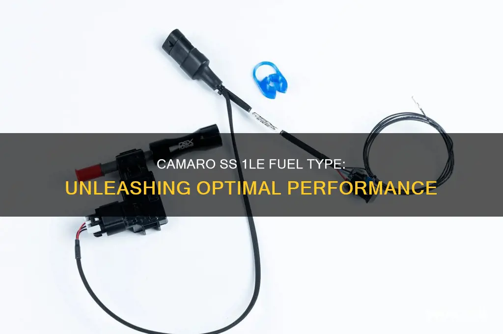 what type of fuel does a camaro ss 1le use