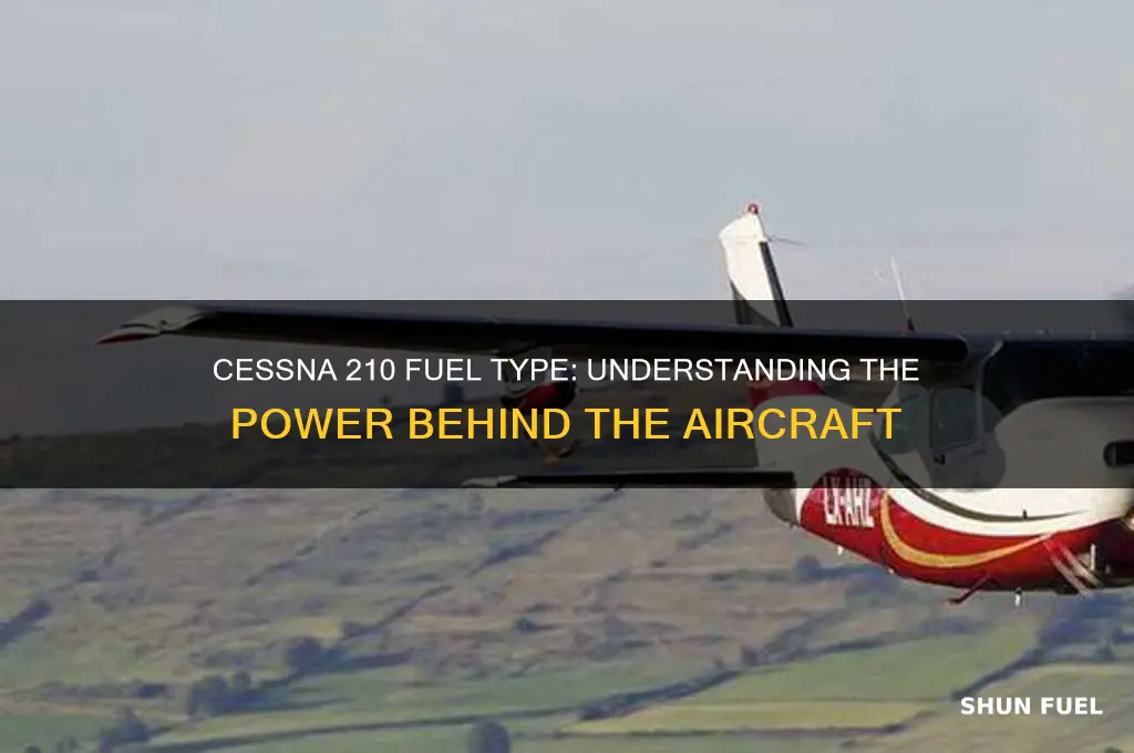 what type of fuel does a cessna 210 use