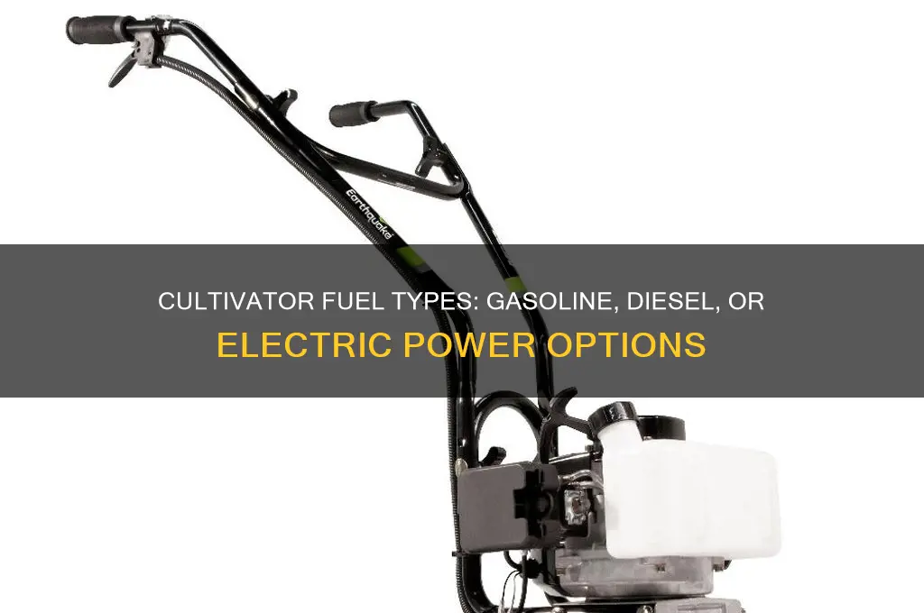 what type of fuel does a cultivator use
