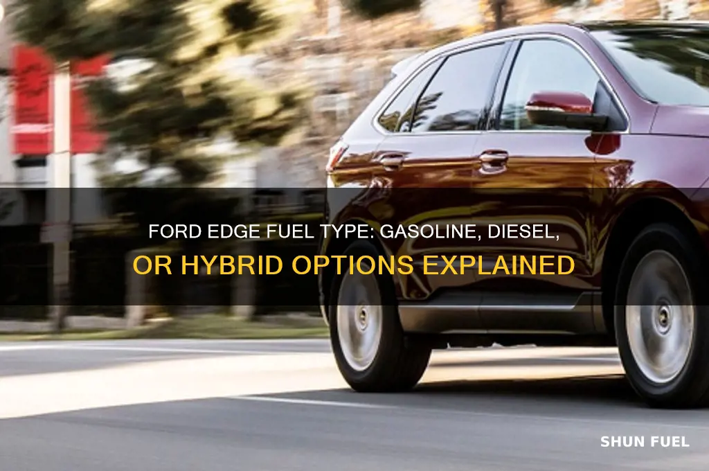 what type of fuel does a ford edge use