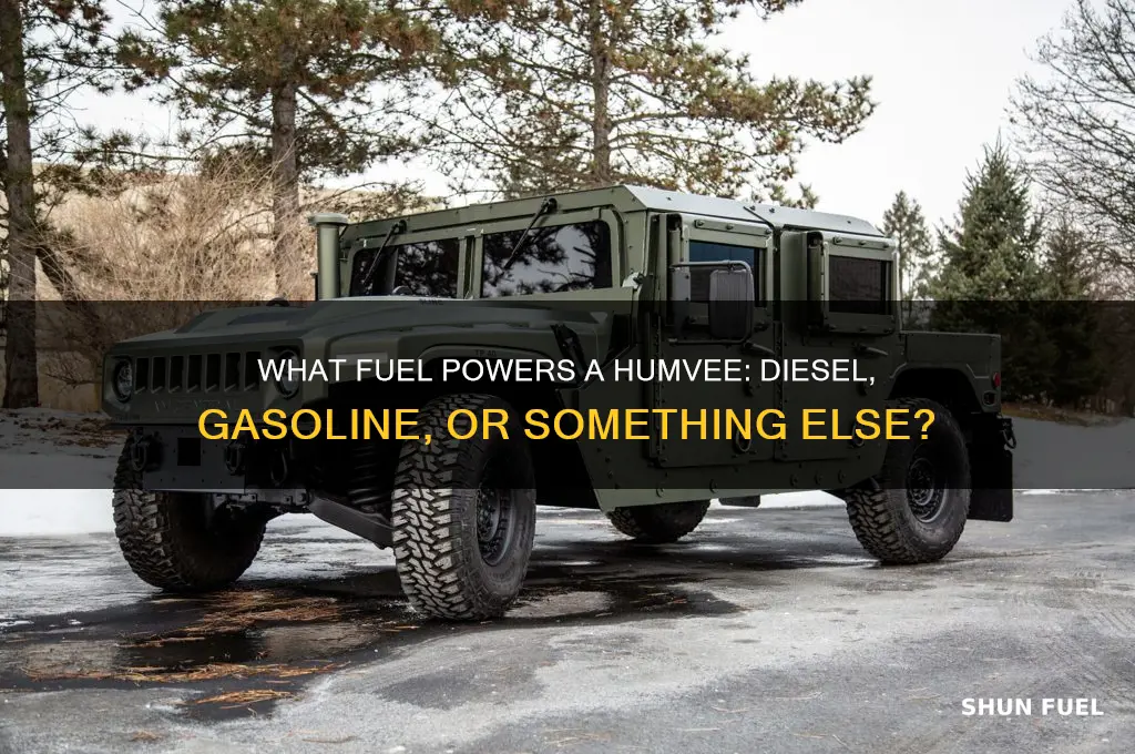 what type of fuel does a humvee use