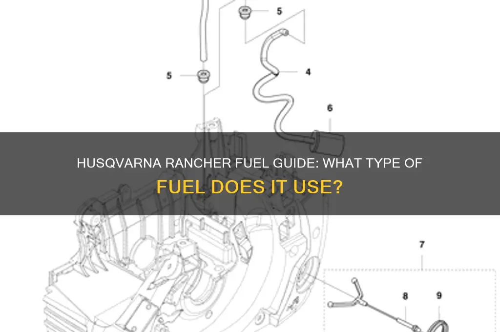 what type of fuel does a husqvarna rancher use