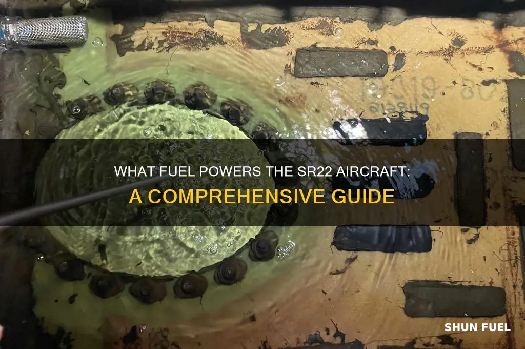 what type of fuel does a sr22 use