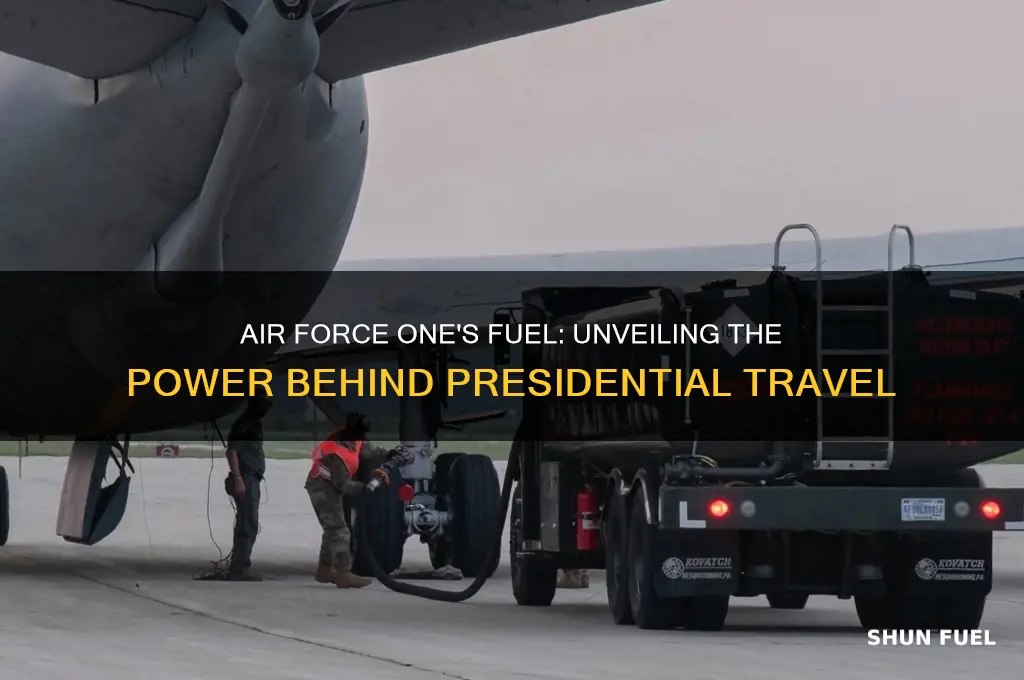 what type of fuel does air force one use