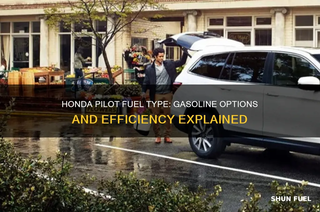 what type of fuel does honda pilot use