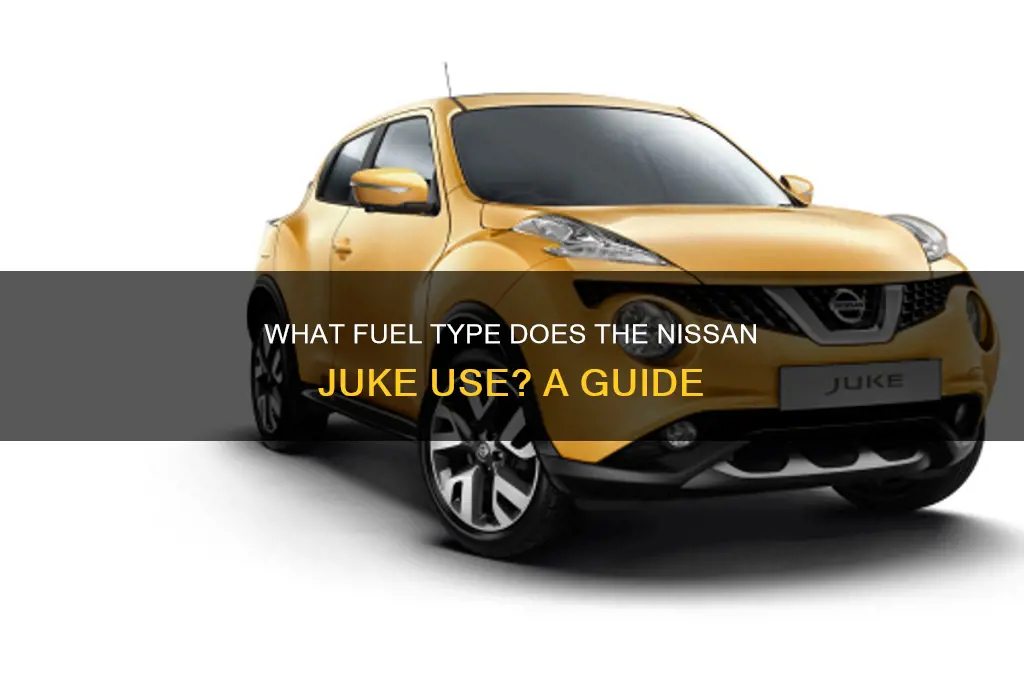 what type of fuel does nissan juke used