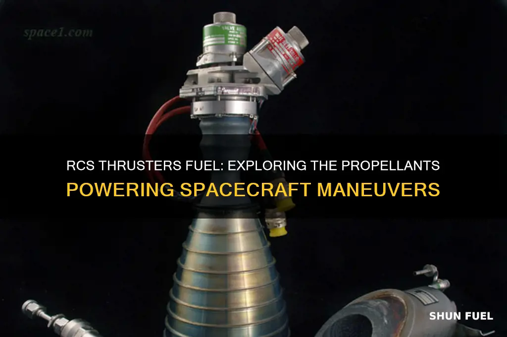 what type of fuel does rcs thurters use