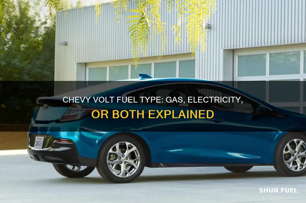 what type of fuel does the chevy volt use