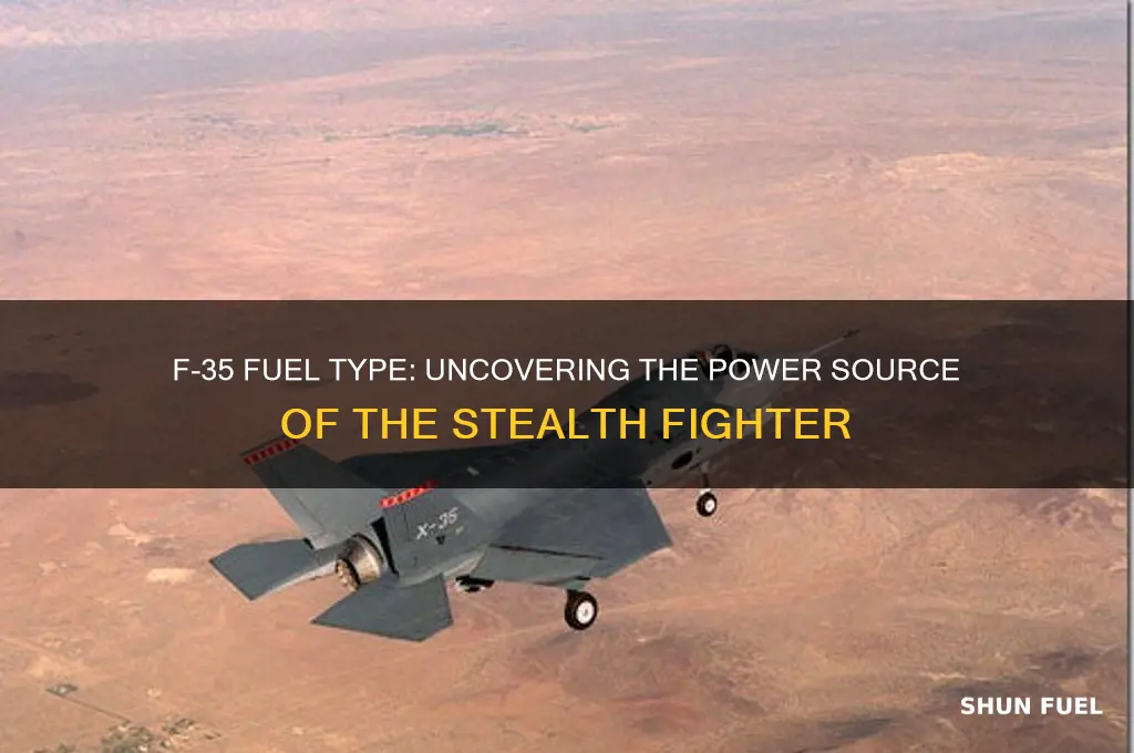 what type of fuel does the f-35 use