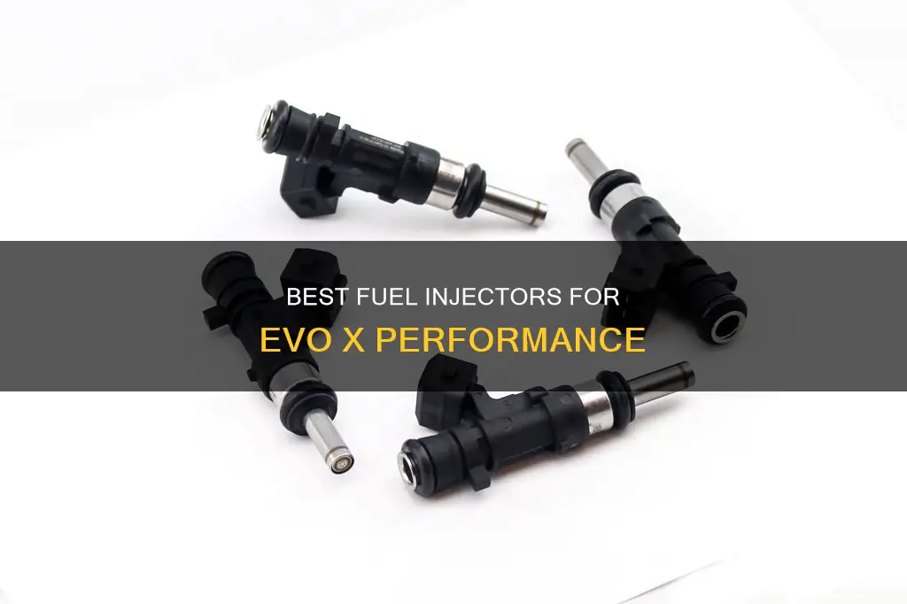 what type of fuel injectors for evo x