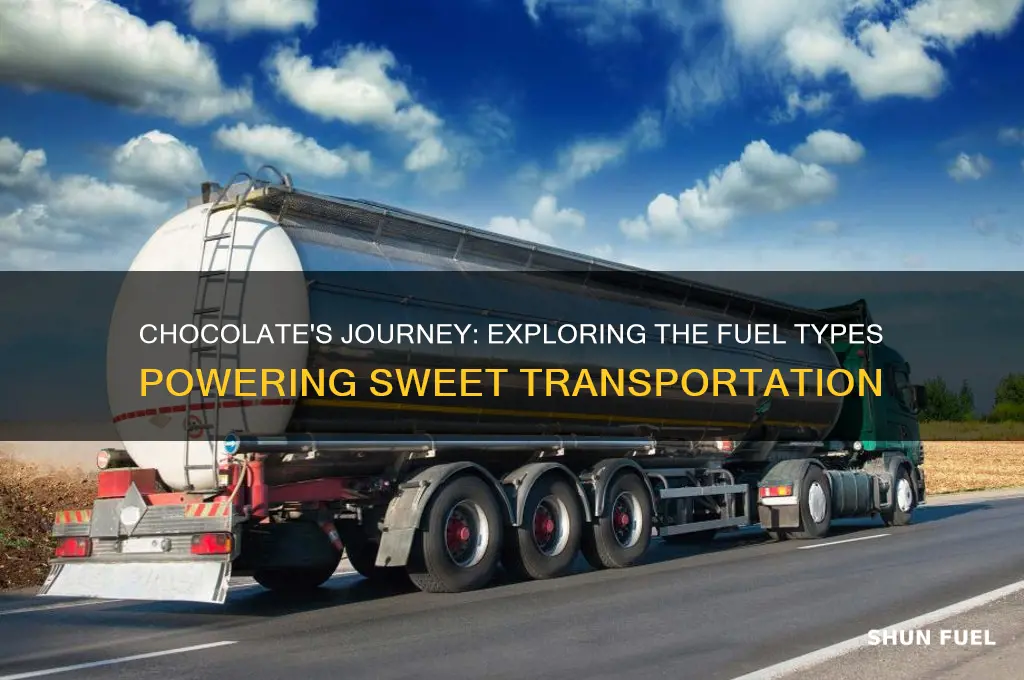 what type of fuel is used to transport chocolate