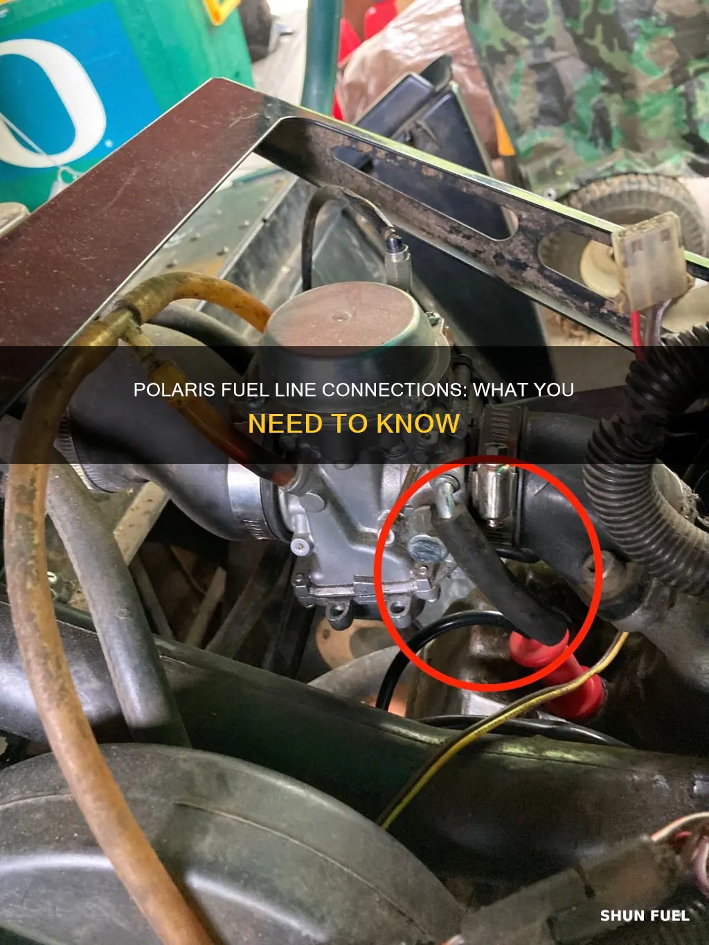 what type of fuel line connection does polaris use