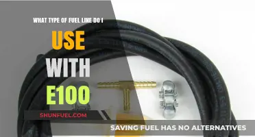 Choosing the Right Fuel Line for E100 Gasoline