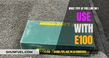 E100 Fuel Line Compatibility: Choosing the Right Material