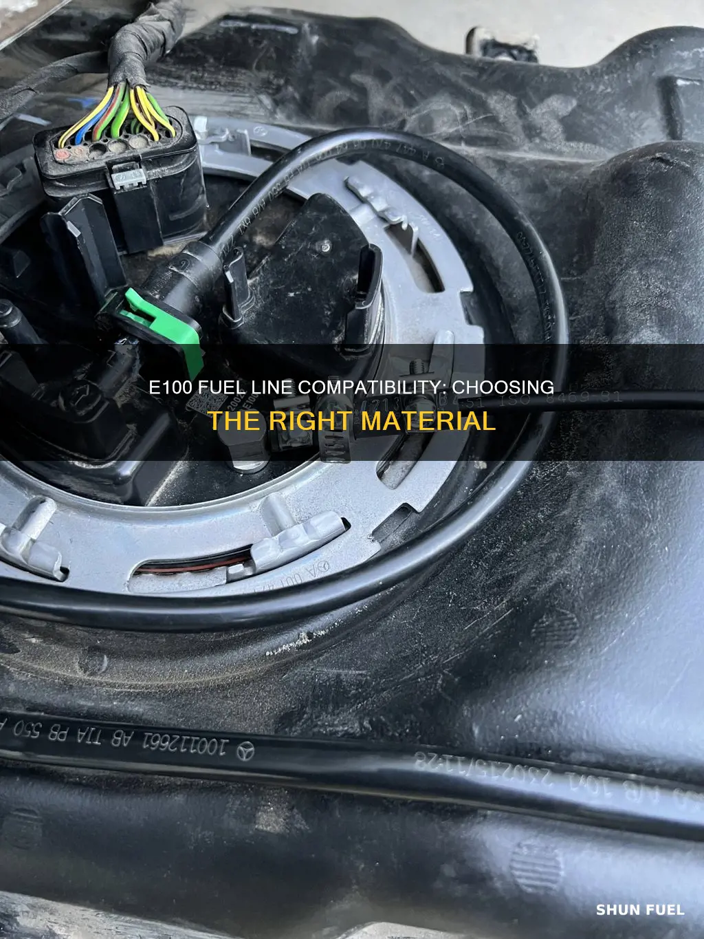 what type of fuel line do i use with e100