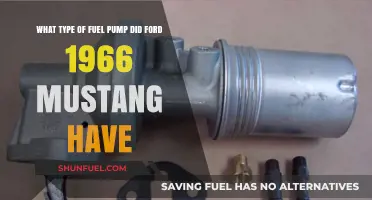 1966 Ford Mustang Fuel Pump: Mechanical or Electric?