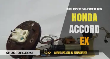 1996 Honda Accord EX Fuel Pump Type: A Comprehensive Guide