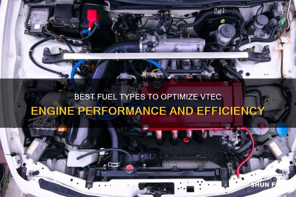 what type of fuel should use for vtec
