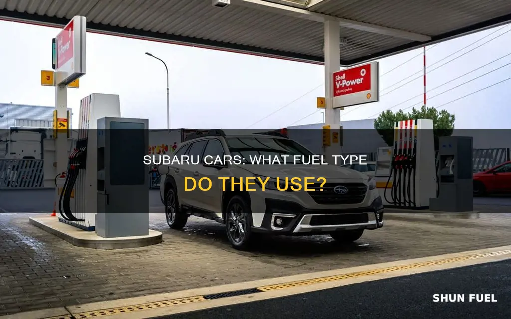 what type of fuel subaru cars use