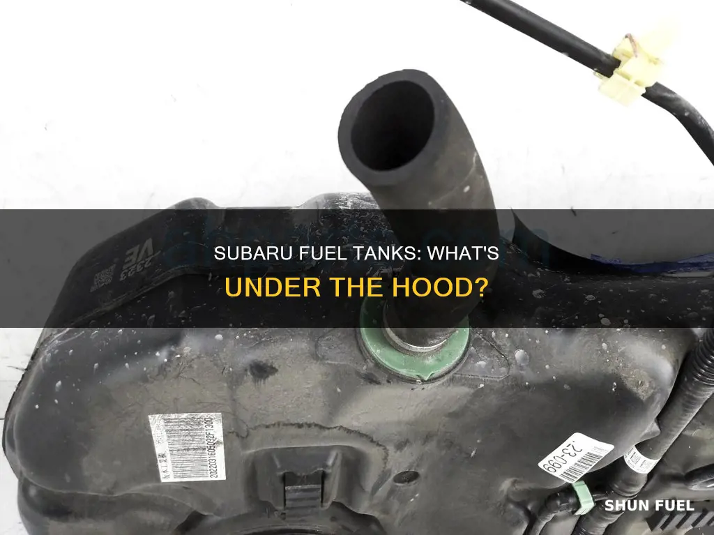 what type of fuel tank does suabru use