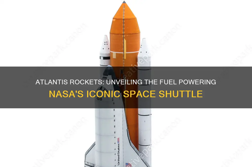 what type of fuel was used on the atlantis rockets