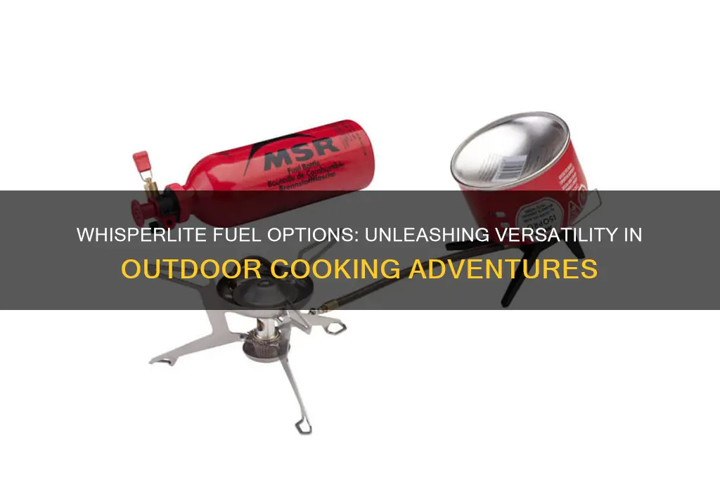 what type of fuels can whisperlite use