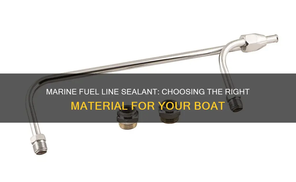 what type of sealant for marine fuel line