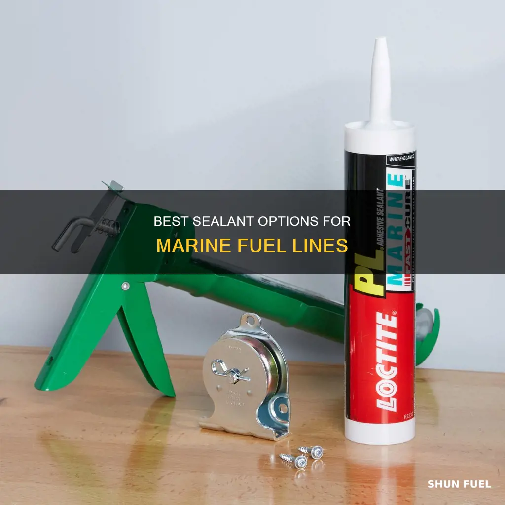 what type of sealant for marine fuel line