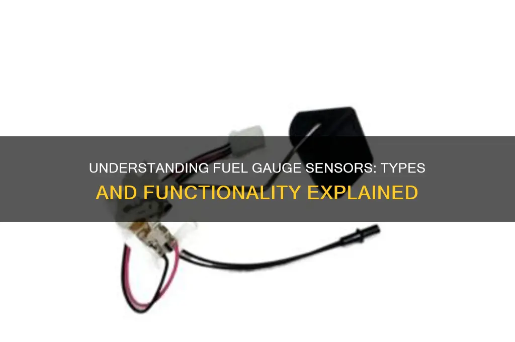 what type of sensor is used for the fuel gauge