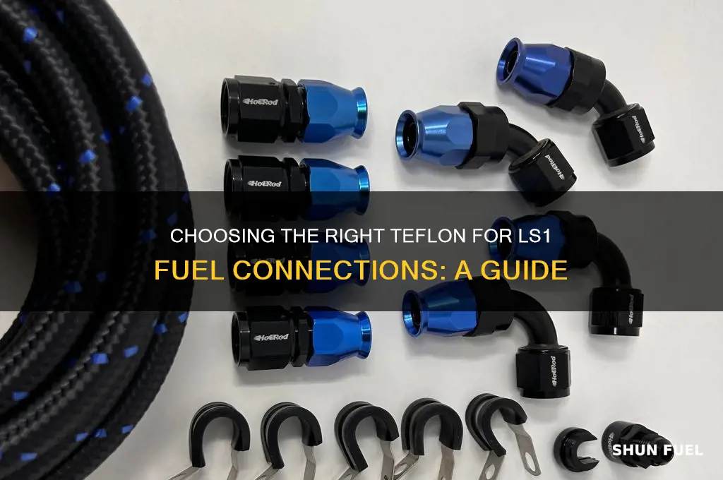 what type of teflon to use for fuel conections ls1tech