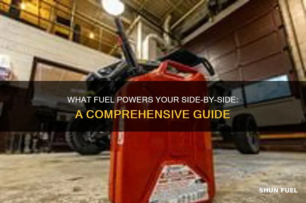 what type pf fuel do side by side uses
